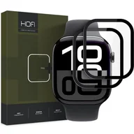 Akcesoria do smartwatchy - Szkło hybrydowe HOFI Hybrid Pro+ do Apple Watch 10 (46 mm) Czarny - miniaturka - grafika 1