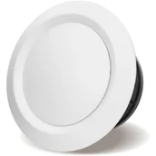 Kratki wentylacyjne - Kratka wentylacyjna regulowana, pokrywa wentylacyjna wyciągowa okrągła do otworów Ø 125 mm biała - miniaturka - grafika 1