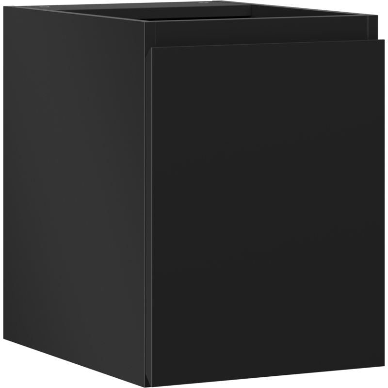 Mexen Orio szafka łazienkowa podumywalkowa 35 cm, 1 drzwi, czarna mat - 91A11-03547-1-BF71