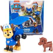 Figurki dla dzieci - Psi Patrol Big Truck Pups figurka Hero Pup Chase + akcesoria - miniaturka - grafika 1