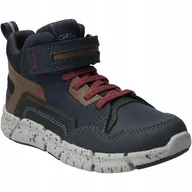 Śniegowce damskie - GEOX ŚNIEGOWCE OBUWIE J049XB FLEXYPER NAVY ROZ. 30 - miniaturka - grafika 1