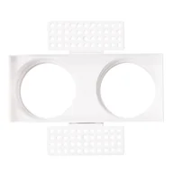 Lampy ogrodowe - Wpustowa lampa sufitowa Spilio H190.06 Maxlight prostokątna biała - miniaturka - grafika 1