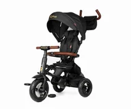 Rowerki trójkołowe - Qplay Rowerek Trójkołowy Rito Deluxe Rubber Black - miniaturka - grafika 1