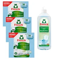 Środki do zmywarek - Sodowe tabletki do zmywarek All in 1 Nabłyszczacz na bazie Bioalkoholu Zestaw - środek do zmywania - miniaturka - grafika 1