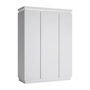 Szafa 3D LYOS102 Lyon Biały Meble Wójcik Biały, Biały Alpin - Szafy - miniaturka - grafika 1