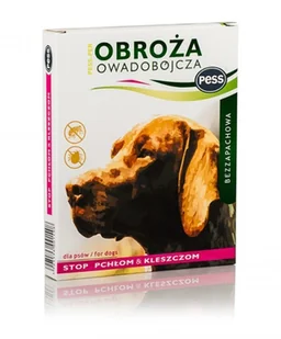 Pess Bezzapachowa Owadobójcza Obroża 60CM - Artykuły przeciw pasożytom - miniaturka - grafika 1