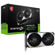 Karty graficzne - MSI GeForce RTX 4070 Ti VENTUS 2X OC 12GB GDDR6X 192bit RTX4070TIVENTUS2X12GOC - miniaturka - grafika 1