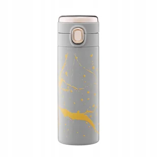 Kubek termiczny na kawę Royal Marble 350 ml szary AMBITION - Kubki termiczne - miniaturka - grafika 1