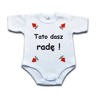 Body dla niemowląt - Tato dasz radę - body niemowlęce - 68 kr - miniaturka - grafika 1