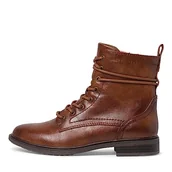 Botki damskie - Jana Damskie botki 8-25162-41 szerokość H, koniak, 37 eu - miniaturka - grafika 1