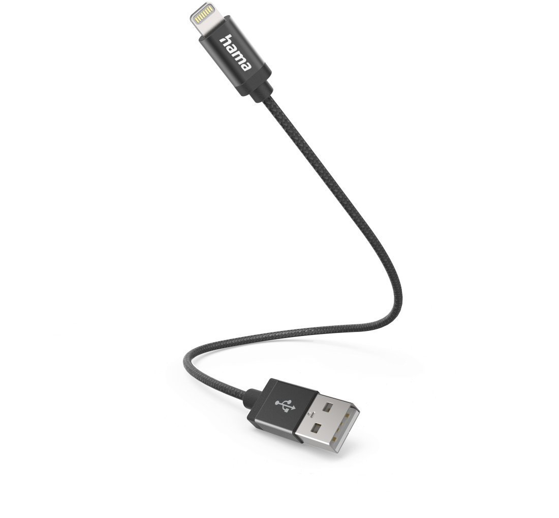 Hama Cable 00201578 / Lightning to USB-A Black