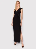 Sukienki - Lauren Ralph Lauren Sukienka wieczorowa 253863940001 Czarny Slim Fit - miniaturka - grafika 1