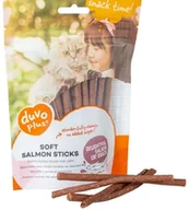 Przysmaki dla kotów - Duvo+ Soft Sticks Przysmak Dla Kota Paluszki Łosoś 50g - miniaturka - grafika 1