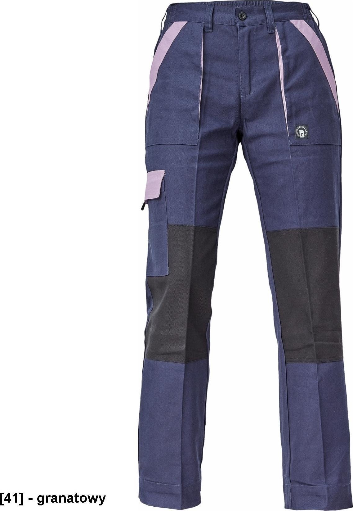 CERVA MAX NEO LADY - spodnie - granatowy 36