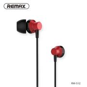 Słuchawki - Remax RM-512 czerwone - miniaturka - grafika 1