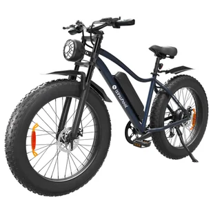 isinwheel M10 Plus Electric Bike 250W Motor 48V 13Ah Battery 26*4 0 inch Tires 25km/h Max Speed 100km Range Front - Rowery elektryczne - miniaturka - grafika 1