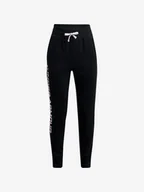 Spodnie sportowe damskie - Damskie dresy Under Armour  Rival Fleece Joggers-BLK L - miniaturka - grafika 1