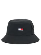 Czapki męskie - Tommy Jeans Kapelusz Heritage Bucket AM0AM13423 Czarny - miniaturka - grafika 1