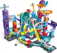 Zabawki interaktywne dla dzieci - Vtech VTech Marble Rush - Space Magnetic Set XL 300 E - miniaturka - grafika 1