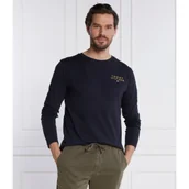 Koszulki męskie - Tommy Hilfiger Longsleeve | Regular Fit - miniaturka - grafika 1
