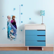 Naklejki na ścianę - Naklejka Dekoracyjna Miarka Kraina Lodu Elza Anna Frozen Rmk2793Gc - miniaturka - grafika 1