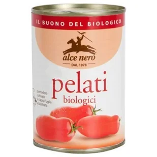 Alce Nero POMIDORY PELATI BEZ SKÓRY W PUSZCE BIO 400 g - Zdrowa żywność - miniaturka - grafika 5