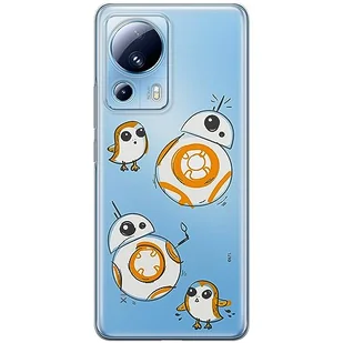ERT GROUP etui na telefon Xiaomi 13 LITE/CIVI 2, case oryginalny i oficjalnie licencjonowany przez Star Wars, wzór BB 8 010, optymalnie dopasowane, plecki z TPU częściowo przeźroczyste - Etui i futerały do telefonów - miniaturka - grafika 1