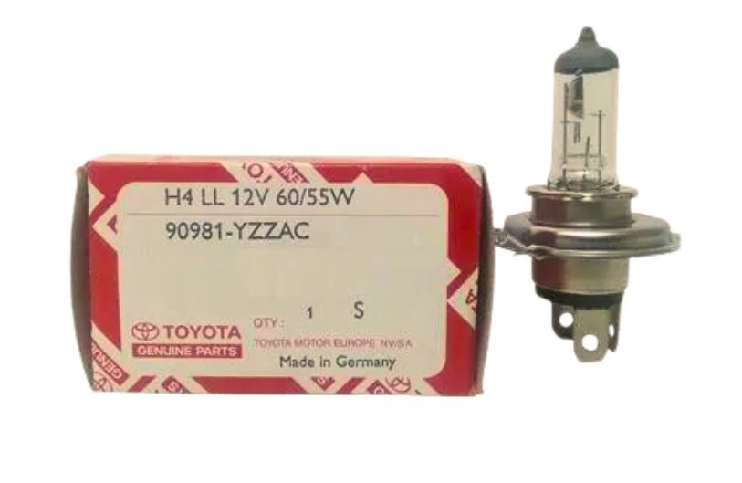 TOYOTA Zarowka halogenowa H4 90981-YZZAC OE