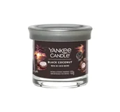 Świece - Yankee Candle Signature świeca zapachowa tumbler Black Coconut 122g - miniaturka - grafika 1