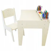 Zestawy mebli dla dzieci - STOLIK 77/50 Z KRZESEŁKIEM Z REGULOWANĄ WYSOKOŚCIĄ - miniaturka - grafika 1