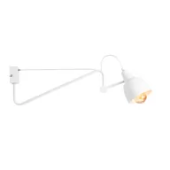 Lampy ścienne - Aldex Arsen 1031C kinkiet lampa ścienna 1x60W E27 biały - miniaturka - grafika 1