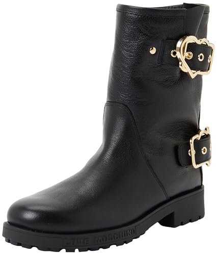 Love Moschino JA24234G0NIK0000 damskie botki, czarne, 35 EU, czarne, 35 EU