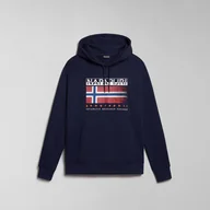 Bluzy męskie - Męska Bluza NAPAPIJRI B-KREIS H NP0A4HPE1761 – Granatowy - miniaturka - grafika 1