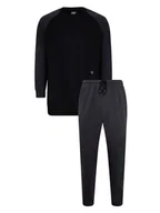 Piżamy męskie - CR7 Piżama w kolorze czarnym - miniaturka - grafika 1