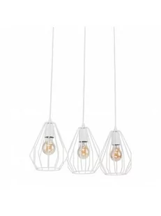 TK Lighting Brylant lampa wisząca 3-punktowa biała 2225 TK2225 - Lampy sufitowe - miniaturka - grafika 1