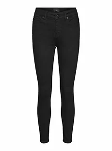 VERO MODA Dżinsy damskie, czarny, (XS) W / 32L - Spodnie damskie - miniaturka - grafika 1