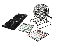 Gry planszowe - Bingo z bębnem do losowania kul, gra towarzyska, ZDTRADING - miniaturka - grafika 1