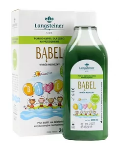 Bąbel płyn do kąpieli dla dzieci na przeziębienie 200ml  - Kosmetyki kąpielowe dla dzieci - miniaturka - grafika 2