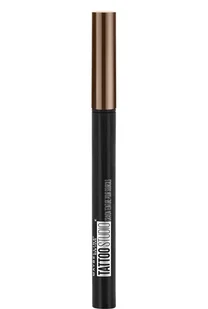 Maybelline Tatoo Studio, ołówek do brwi 120 Medium Brown, 1 szt. - Akcesoria i kosmetyki do stylizacji brwi - miniaturka - grafika 2
