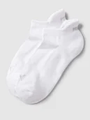 Skarpetki damskie - Krótkie skarpety z detalami z logo w zestawie 2 szt. model ‘Cushioned’ - miniaturka - grafika 1