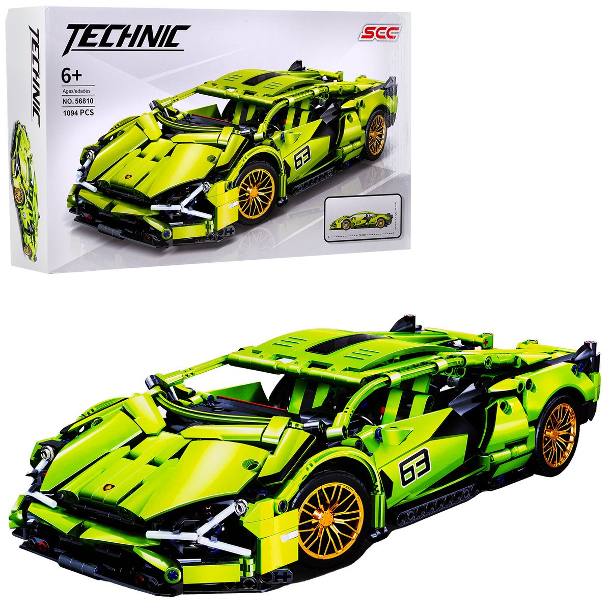 ZESTAW KLOCKÓW KONSTRUKCYJNYCH 1094 ELEMENTÓW RTDR457-5