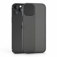 Etui i futerały do telefonów - Tech-Protect Etui UltraSlim 0.4mm do Apple iPhone 12/12 Pro Czarny Matowy - miniaturka - grafika 1