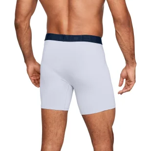 Bokserki męskie Under Armour Tech Mesh 6in 2 Pack - Bielizna sportowa męska - miniaturka - grafika 2