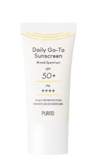 Purito Daily Go-To Sunscreen Codzienny krem przeciwsłoneczny SPF50+ PA++++ Mini 15ml - Kremy do twarzy - miniaturka - grafika 1