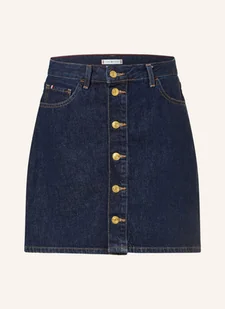 Tommy Hilfiger Spódnica Jeansowa blau - Spódnice - miniaturka - grafika 1