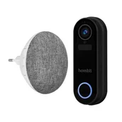 Dzwonki i gongi - Hombli Smart Doorbell Pack Czarny, Biały - miniaturka - grafika 1