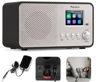 Radia - Audizio Radio cyfrowe DAB+ FM Avio srebrne one size - miniaturka - grafika 1