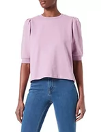 Bluzy damskie - ICHI Bluza damska Ihyarlet SW, 154030/Lavender Mist, XS - miniaturka - grafika 1