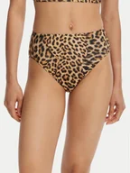 Stroje kąpielowe - NORMA KAMALI Dół od bikini KK324ZPL326656 Brązowy - miniaturka - grafika 1