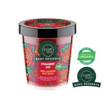 Organic Shop Body Desserts Peeling do ciała Oczyszczający Strawberry Jam 450 ml SIBERICA - Peelingi do ciała - miniaturka - grafika 1